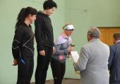 <ALT> Rozdanie nagród laureatom Zawodów w Nordic Walking LGD