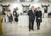 <ALT> Prezes LGD "Cieszyńska Kraina" podczas Gali Konkursu Na Najlepsze Ciasteczko "Cieszyńskiej Krainy"
