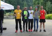 <ALT> Rozdanie nagród laureatom Zawodów w Nordic Walking LGD